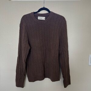 Abercrombie Men’s Cable Knit Sweater